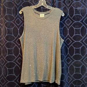 Blingy, light weight knit tank